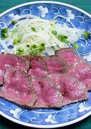 フライパンで簡単ローストビーフ-レシピのメイン写真