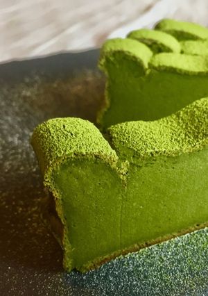 バター不使用！濃厚抹茶豆腐ガトーショコラ-レシピのメイン写真