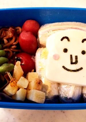 キャラ弁♪簡単しょくぱんまん-レシピのメイン写真