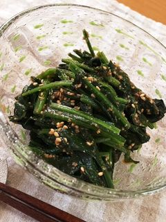 ほうれん草の胡麻和え-レシピのメイン写真