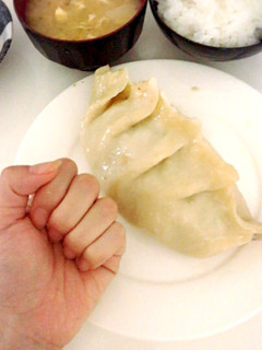 皮も手作り☆白菜たっぷりジャンボ餃子!-レシピのメイン写真