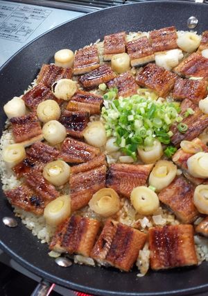 うなぎパエリヤ　-レシピのメイン写真