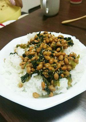 大根の葉納豆-レシピのメイン写真