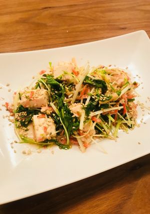もう一品！桜エビとお豆腐の簡単サラダ★-レシピのメイン写真