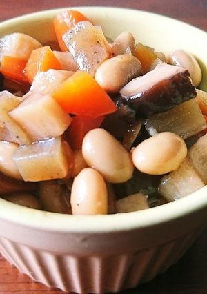 簡単♪おいしい五目煮豆-レシピのメイン写真
