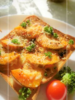 milkyでspicyな南瓜トースト-レシピのメイン写真