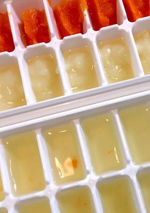 離乳食初期✿野菜ペースト&野菜スープ✿-レシピのメイン写真