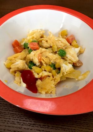 スクランブルエッグ 離乳食後期-レシピのメイン写真