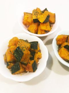 コロコロかぼちゃのバターソテー-レシピのメイン写真