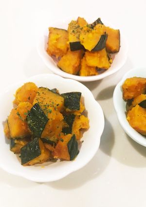 コロコロかぼちゃのバターソテー-レシピのメイン写真