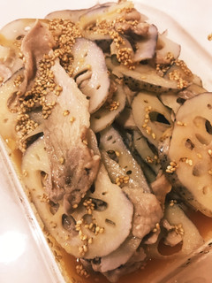火を使わない★簡単豚肉レンコン蒸し-レシピのメイン写真