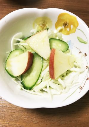 ★簡単りんごのサラダ★-レシピのメイン写真