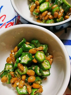 オクラの納豆あえ-レシピのメイン写真