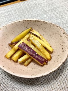 すぐできる!さつま芋きんぴら-レシピのメイン写真