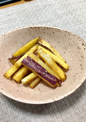 すぐできる!さつま芋きんぴら-レシピのメイン写真