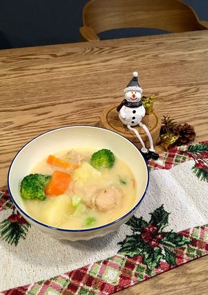 コストコもろみチキンであったかシチュー-レシピのメイン写真