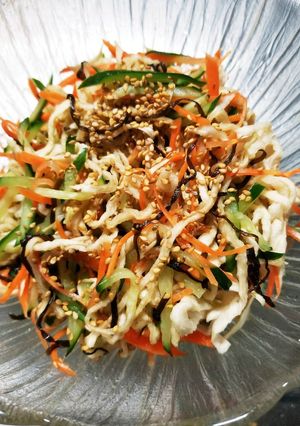 切り干し大根の味ぽんサラダ-レシピのメイン写真
