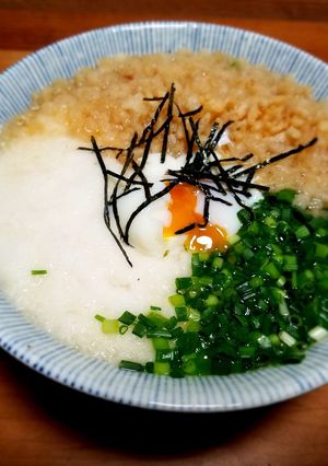 汁まで飲み干せる♪月見とろろうどん-レシピのメイン写真