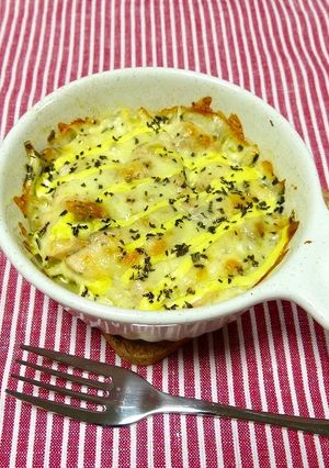 簡単！甘～い☆白菜の銀鮭チーズ焼き-レシピのメイン写真