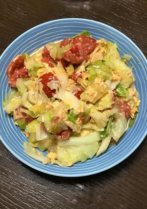 トマトとキャベツのマヨネーズ炒め-レシピのメイン写真