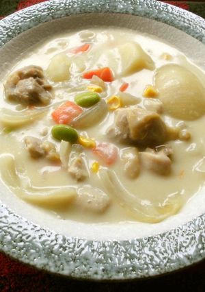 市販のルーで！牛乳消費のクリームシチュー-レシピのメイン写真