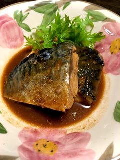 即煮え!塩サバでサバの味噌煮 塩麹入り-レシピのメイン写真