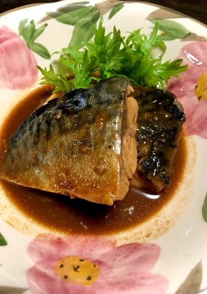 即煮え！塩サバでサバの味噌煮 塩麹入り-レシピのメイン写真