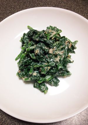 とまらないほうれん草-レシピのメイン写真