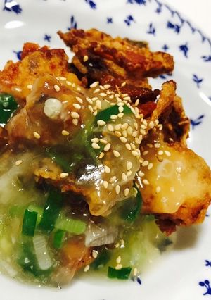 めちゃうま！魚の唐揚げ！にんにく塩ダレ♡-レシピのメイン写真