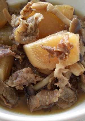 かぶと牛肉のオイスターソース煮-レシピのメイン写真