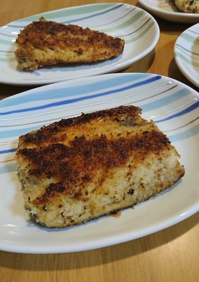簡単☆塩さばのにんにくマヨパン粉焼き-レシピのメイン写真