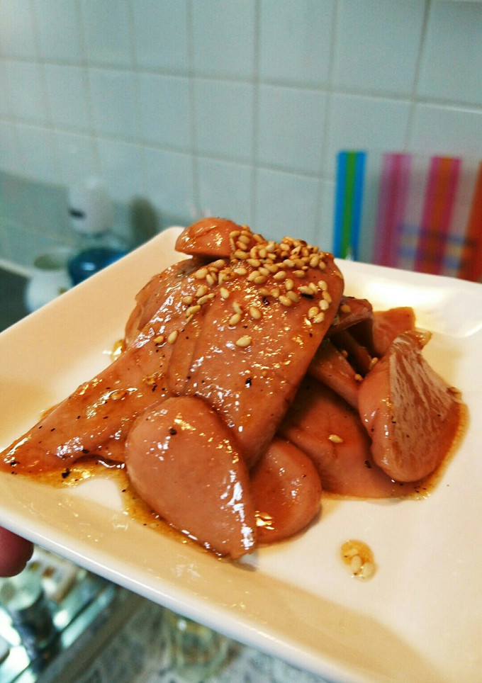 簡単激ウマ❤魚肉ソーセージの甘辛炒め-レシピのメイン写真