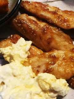 鶏むね肉で手羽先風甘辛焼き-レシピのメイン写真