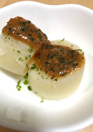 ふろふき大根の味噌バターソースがけ-レシピのメイン写真