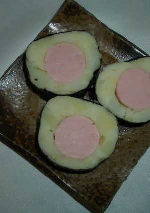 魚肉ソーセージのポテトのり巻き-レシピのメイン写真