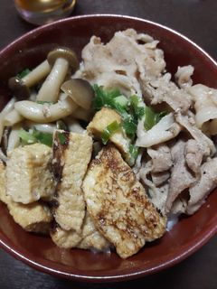 簡単!厚揚げで量まし豚丼☆-レシピのメイン写真