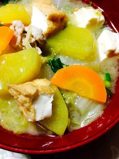 さつまいもたっぷり♡甘〜い♡わが家の豚汁-レシピのメイン写真
