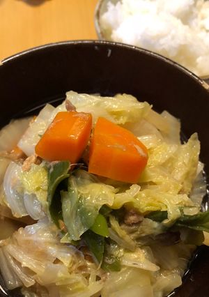 ツナと白菜のほっこり煮物鍋☆離乳食後期も-レシピのメイン写真