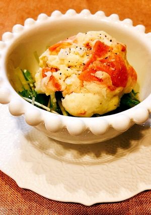 レンチン&袋deポテサラ-レシピのメイン写真