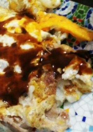 簡単・みんな大好き　長芋のとん平焼き-レシピのメイン写真