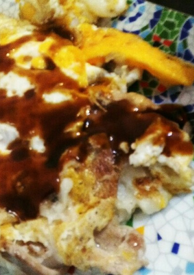 簡単・みんな大好き　長芋のとん平焼き-レシピのメイン写真