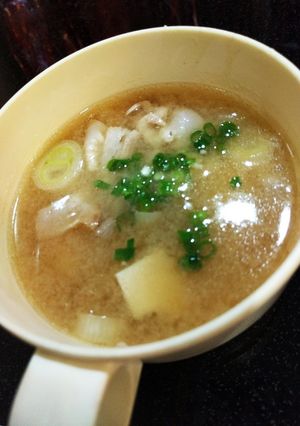 ねぎネギ豚のお味噌♥風邪にも喉にも-レシピのメイン写真