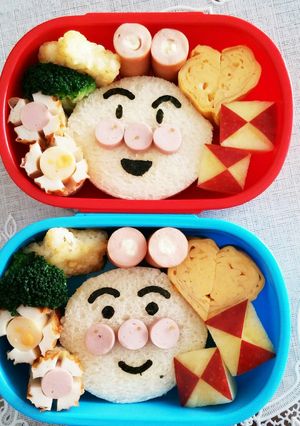 幼稚園(年少)双子のお弁当9-レシピのメイン写真