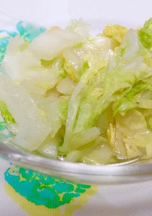 レンジだけで簡単副菜♡白菜ナムル-レシピのメイン写真