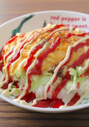 ［簡単 美味しい オムタコライス］-レシピのメイン写真