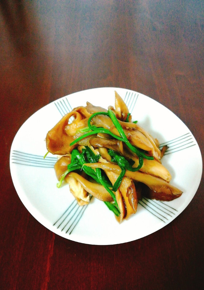 舞茸と春菊の甘辛煮-レシピのメイン写真