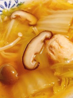 きのこたっぷりつみれの生姜スープ-レシピのメイン写真