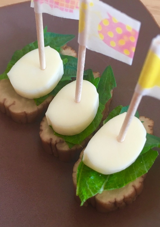 いぶりがっことさけるチーズの簡単おつまみ-レシピのメイン写真