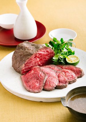 割烹白だしで和風ローストビーフ-レシピのメイン写真