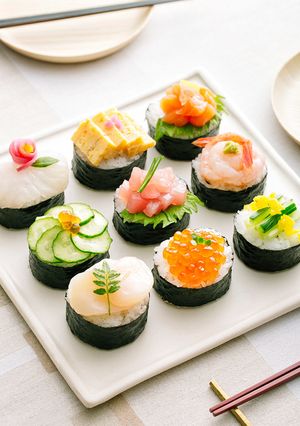 割烹白だしでひとくち祝い寿司-レシピのメイン写真